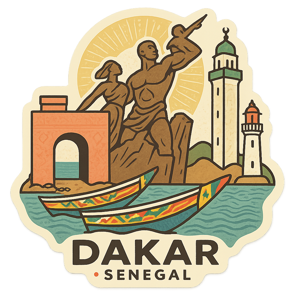 Dakar Stickvenir